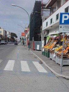 In foto una delle zone dove non si pagherà più dal 12 marzo